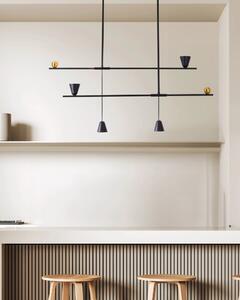 Design csillár Spoleto – LED integrovaný