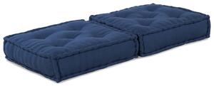 Moduláris Puff Indigo 70x70x36 Szövet