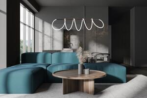 Modern LED csillár Cikcakk – LED integrovaný
