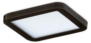 Spotlámpa Slim 15 Square 4000K Ip44 fekete gipszkartonhoz