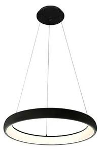 Design LED csillár Antonio 41 Cct fekete + távirányító – 41 x 120 cm