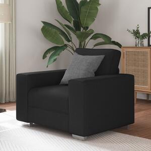 VidaXL Kanapé Fekete 100 x 80 x 82 cm szövet