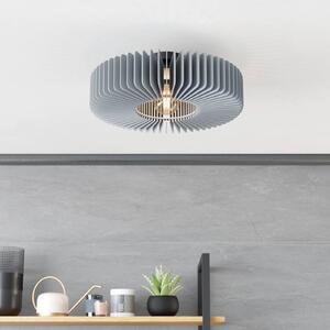 Palombaia mennyezeti lámpa ventilátoros megjelenésben, szürke