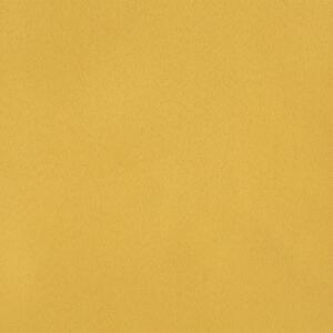 Sárga sötétítő függöny ráncolószalaggal Hossz: 270 cm