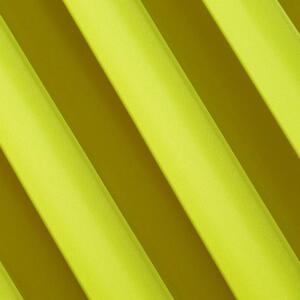 Zöldes-sárga sötétítő függöny ringliken Hossz: 250 cm