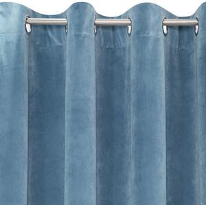 Gyönyörű kék sötétítő függöny 140 x 250 cm