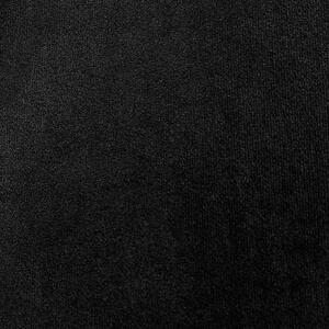 Modern fekete színű sötétítő függöny 140 x 270 cm