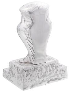 Könyvtámaszok 2 db Ezüst 12x9x19 cm Alumínium Bagoly