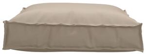 Raklap párna üléshez Taupe 70x70x12 cm Oxford szövet