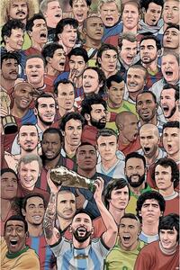 Plakát Legends - Football Greatest!S, (61 x 91.5 cm)