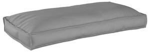 Raklap Párna Ülés/Hátpárna Szürke 120x60x12 cm Oxford Szövet