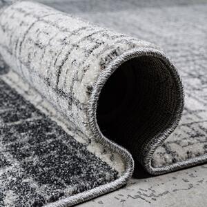 Univerzális modern szőnyeg szürke színben Szélesség: 120 cm | Hossz: 170 cm