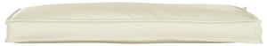 Raklap párna padhoz krém 110x40x8 cm Oxford anyag