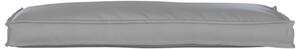 Raklap Párna Szürke 110x40x8 cm Oxford Szövet