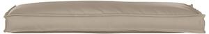 Pallet párna a padhoz Taupe 110x40x8 cm Oxford anyag