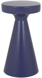 Kék fém oldalasztal Richmond Kimble II. 30 cm