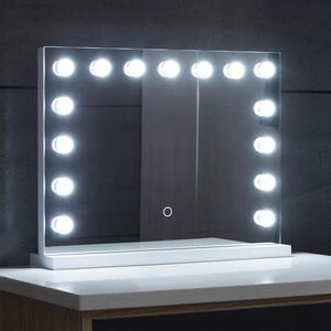 AQUAMARIN Fürdőszobatükör Hollywood LED 58 x 43 cm