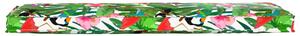 Párna Tropical Jungle Poliészter 140 x 40 x 8 cm Levehető Huzatok