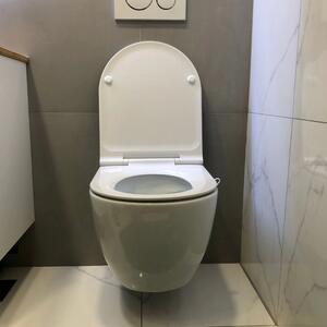 CeraStyle CITY fali WC - perem nélküli - rimless - rejtett szerelésű - mély öblítés