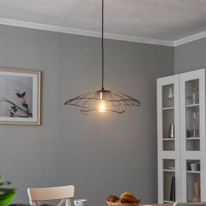 Opviq Tel 6500 függőlámpa Ø50cm fekete, dimmelhető, Fekete, Nappali / Étkező, fém, Modern
