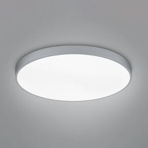 Trio Lighting LED mennyezeti lámpa Waco, CCT, Ø 75 cm, titánium, dimmelhető, Alu / szürke / cink, Nappali / Étkező, fém