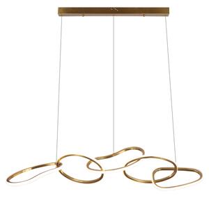 Arany fém függő LED lámpa Richmond Flyn 125 cm