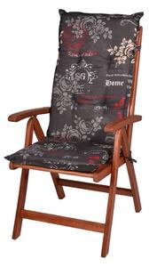 Sötétszürke kerti székpárna 50x120 cm Bristol – Sun Garden