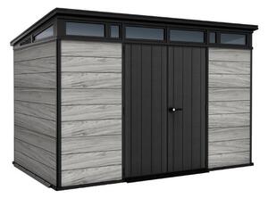 Kerti ház Keter PENT Signature 11x7 Storm Grey, padlóval