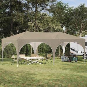 VidaXL Parti sátor Krém 575 x 288 x 245 cm Oxford Szövet