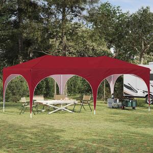 VidaXL Parti sátor Burgundi 575 x 288 x 245 cm Oxford Szövet