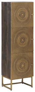 Magasfiú Bronz 35 x 30 x 120 cm Tömör Mangófa és Műszaki Fa