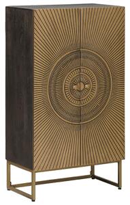 Magasfiú Bronz 53,5 x 30 x 95 cm Tömör Mangófa és Műszaki Fa