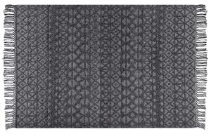 Fekete szőnyeg 200 x 300 cm ALURCA