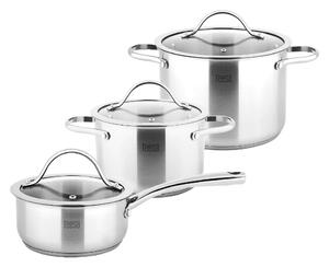 Teesa Cook Expert Master 6 darabos Rozsdamentes acél edénykészlet