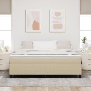 Ágykeret Világos Zöld Szürke 180x200 cm Vászon