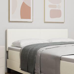 Fejtámla Egyszerű Design Krém 160 cm Bordás Szövet