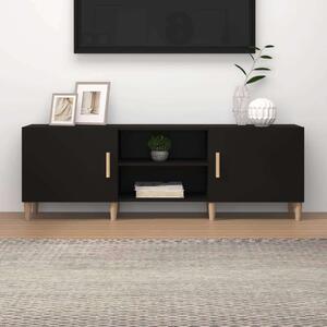 VidaXL Fekete TV-szekrény - 150 cm