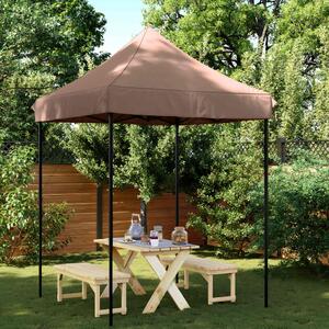 VidaXL Partysátor Barna 200 x 200 x 306 cm Oxford Szövet