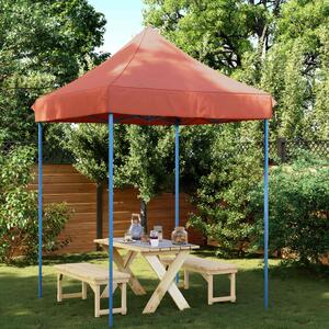 VidaXL Partysátor Terrakotta 200 x 200 x 306 cm Oxford Szövet