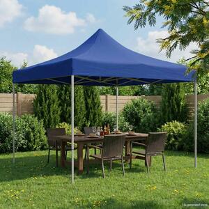 VidaXL Partysátor Kék 291 x 291 x 315 cm Oxford Szövet