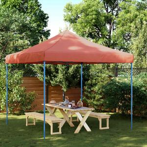 VidaXL Partysátor Terrakotta 292 x 292 x 315 cm Oxford Szövet