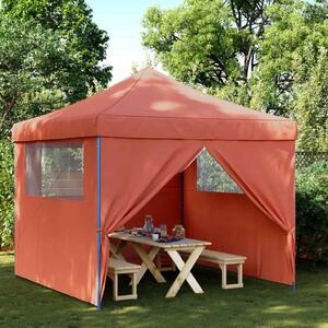 VidaXL Partysátor 292 x 292 x 315 cm Terrakotta Oxford Szövet