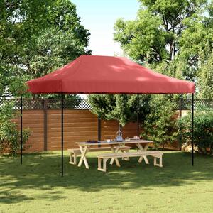 VidaXL Partysátor Burgundi 279 x 410 x 315 cm Oxford Szövet