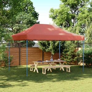 Partysátor Terrakotta 279 x 410 x 315 cm Oxford Szövet