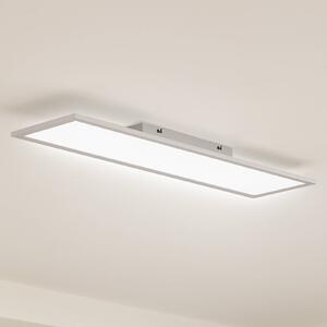 Lindby LED panel Enhife, fehér, 80 x 20 cm, fém, 4.000 K