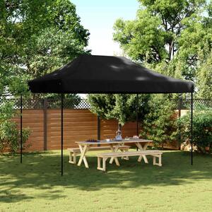 VidaXL Partysátor Fekete 279 x 410 x 315 cm Oxford Szövet