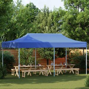 VidaXL Partysátor Kék 291 x 580 x 315 cm Oxford Szövet
