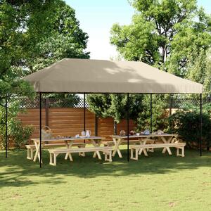 VidaXL Partysátor Tópszínű 292 x 580 x 315 cm Oxford Szövet
