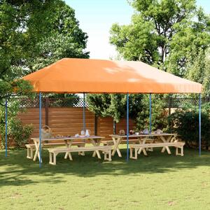 VidaXL Partysátor Narancssárga 292 x 580 x 315 cm Oxford Szövet