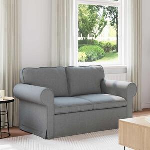 VidaXL Kanapé Világosszürke 155 x 82 x 80 cm szövet